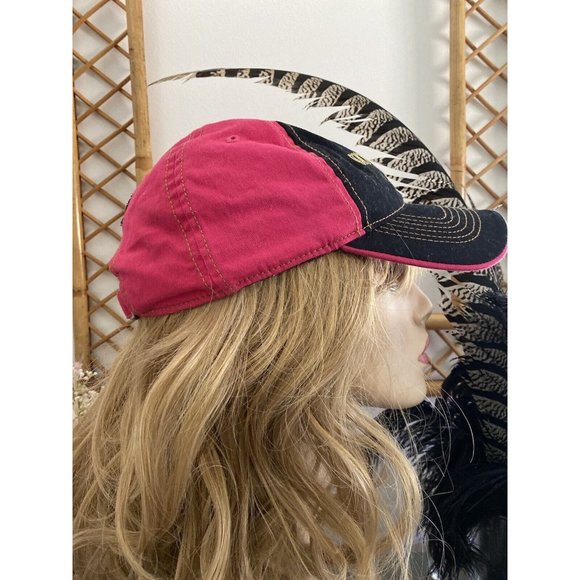 Simply Southern Follow Your Pink Cotton Women's Adjustable Cap Hat Outdoors EUC - Picture 7 of 12